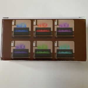 Colourful LED Fireplace Display